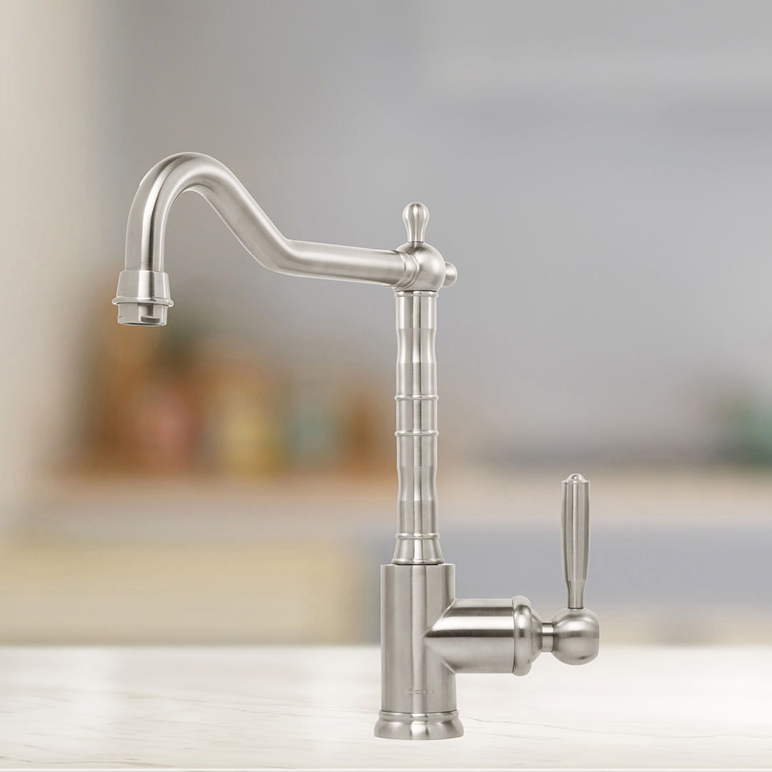caple-frampton-einhebel-k-chenarmatur-edelstahl image 2