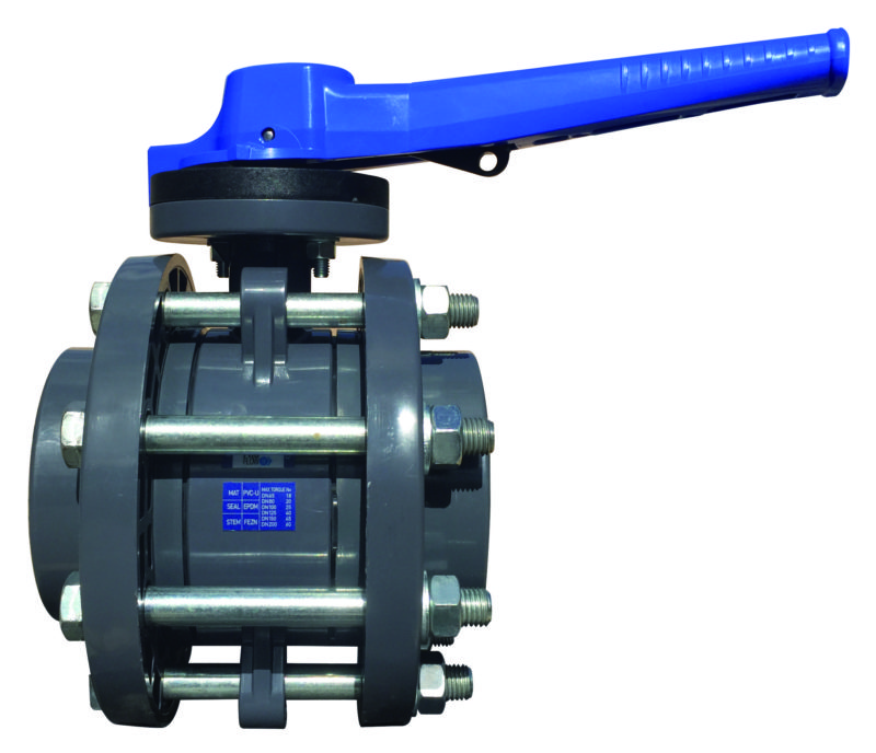 effast-pvc-u-absperrklappe-proflow-h-manuell image 3