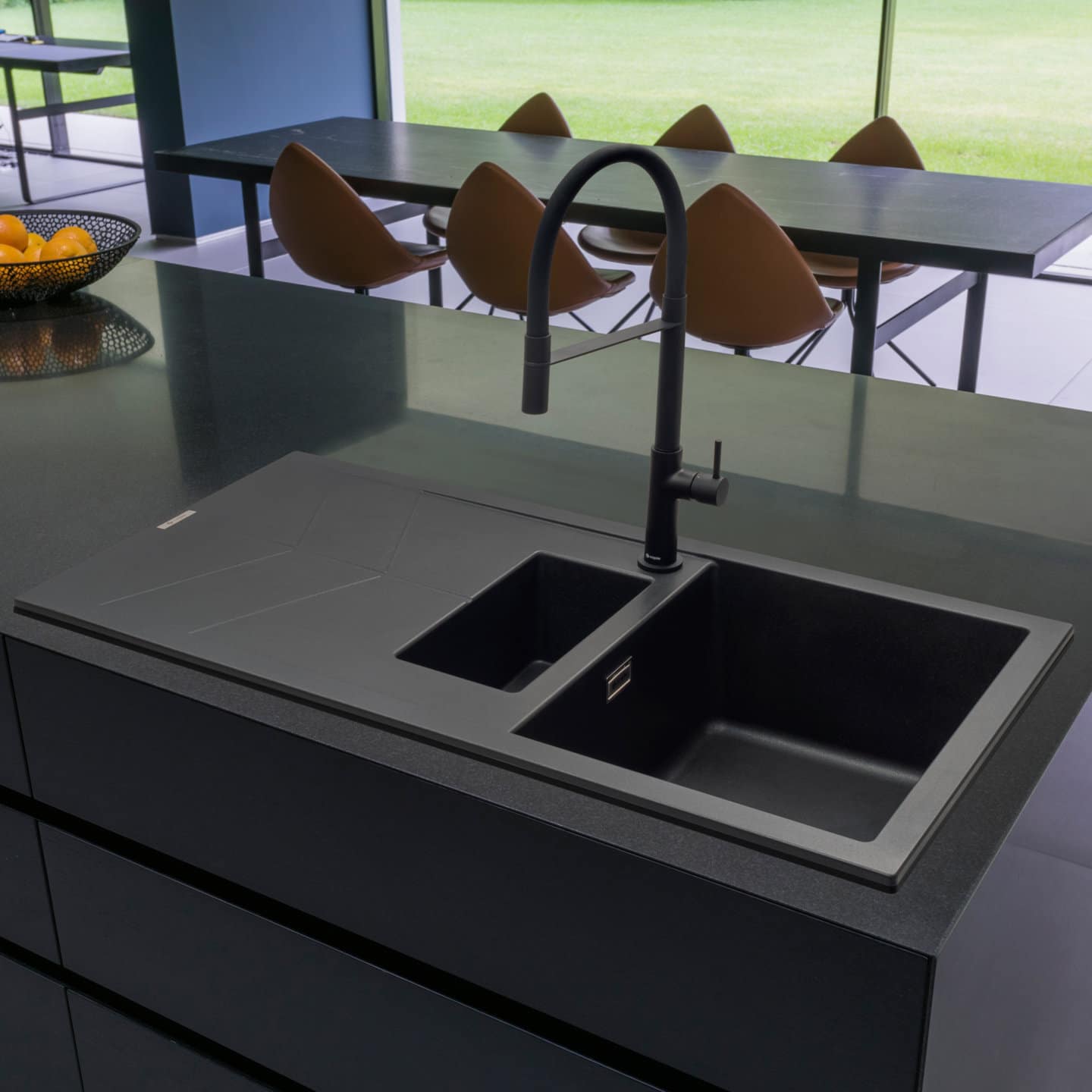caple-sotera-150-einbausp-le-granit-mit-abtropffl-che-anthracite image 2