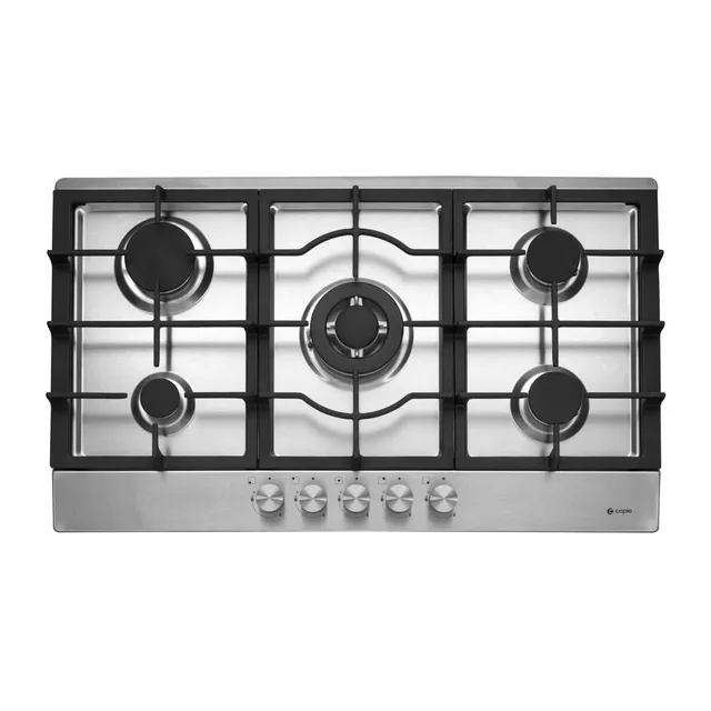 caple-gaskochfeld-86-cm-5-flammig-edelstahl image 1
