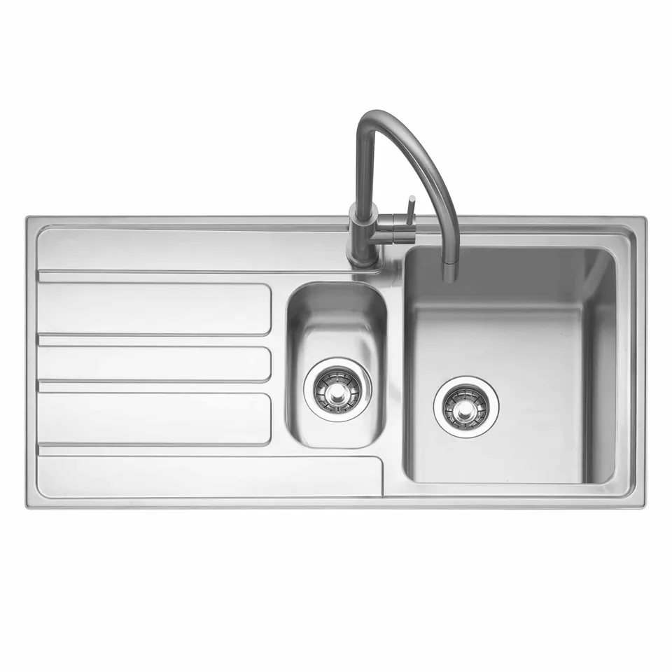caple-vertice-150-einbausp-le-mit-abtropffl-che-edelstahl image 1