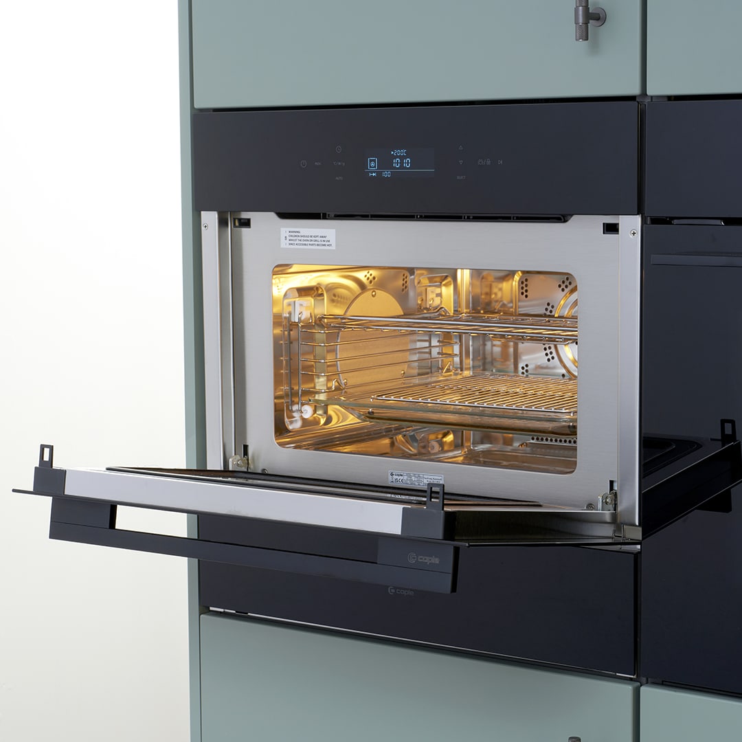 caple-einbau-kombi-mikrowelle-schwarzes-glas image 4