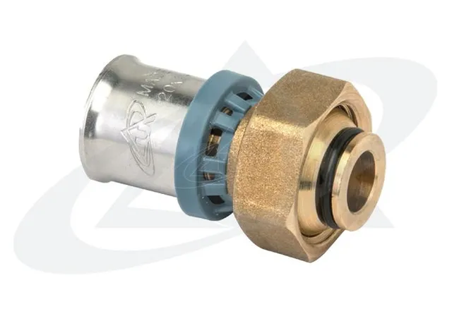 unidelta-4022-gerade-verschraubung-mit-berwurfmutter-eurokonus image 1