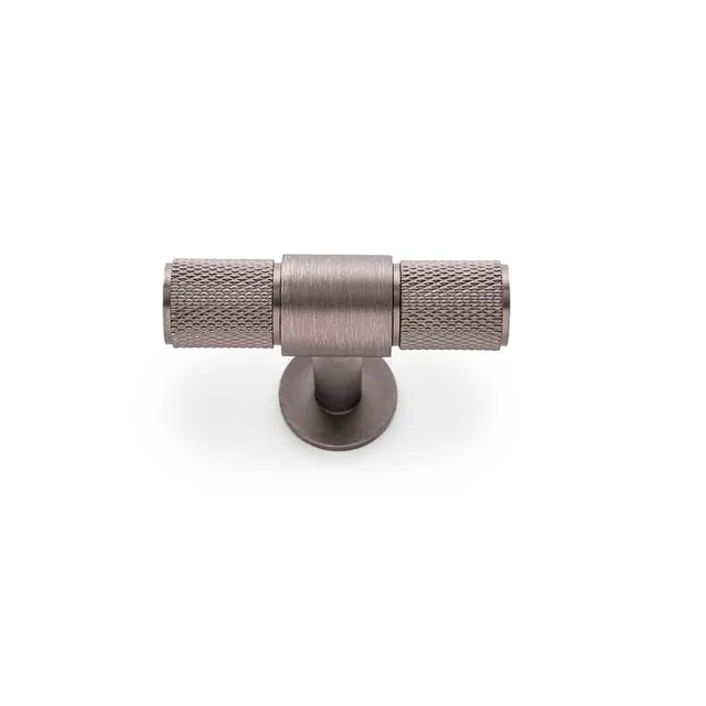caple-t-bar-m-belknopf-anthrazit-geriffelt image 1