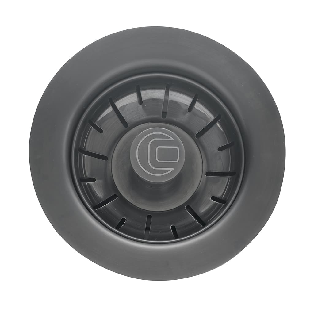 caple-siebkorbventil-mit-berlauf-gunmetal-ablaufgarnitur image 1