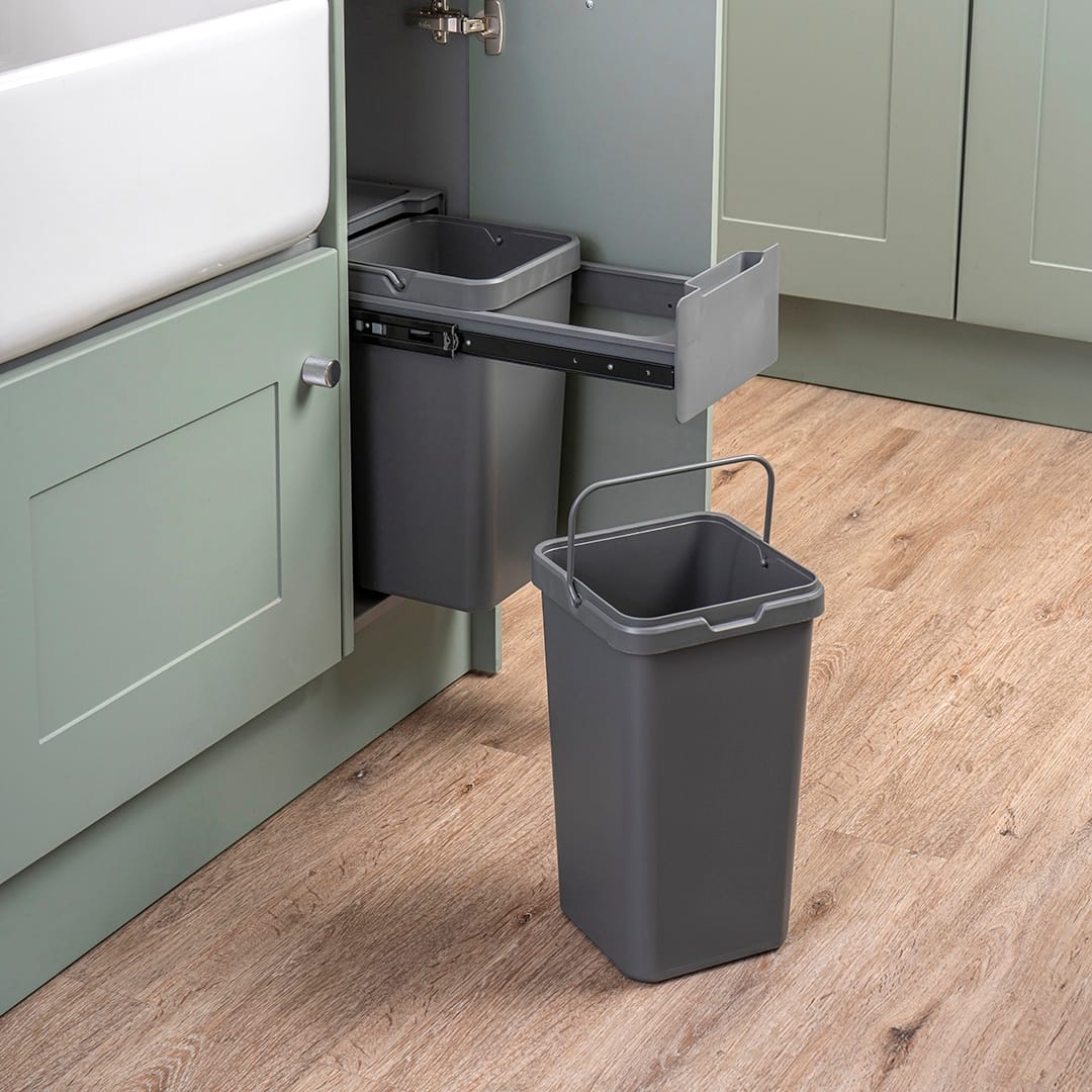 caple-base-mounted-28l-dual-bin-einbau-abfalltrennungssystem image 6
