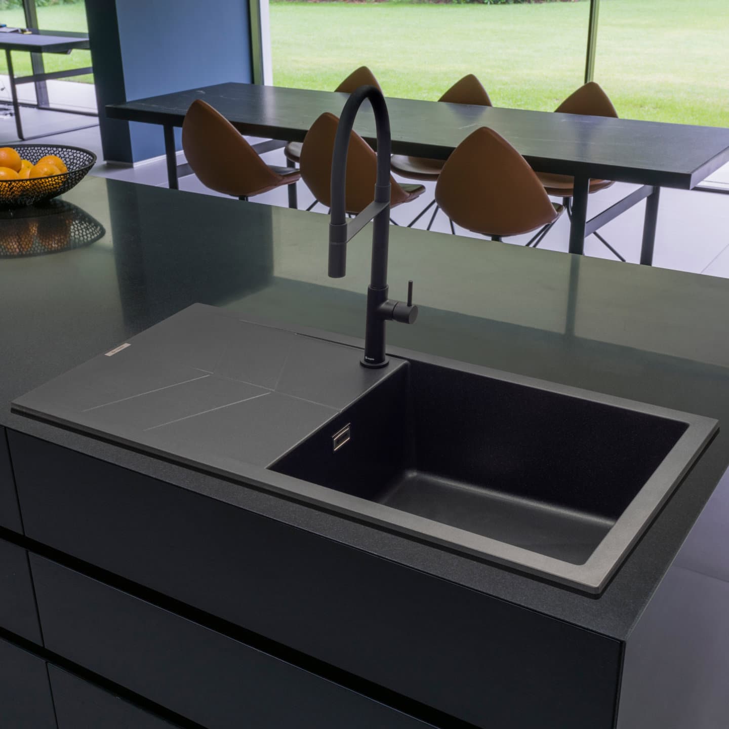 caple-sotera-100-einbausp-le-granit-mit-abtropfer-anthrazit image 2