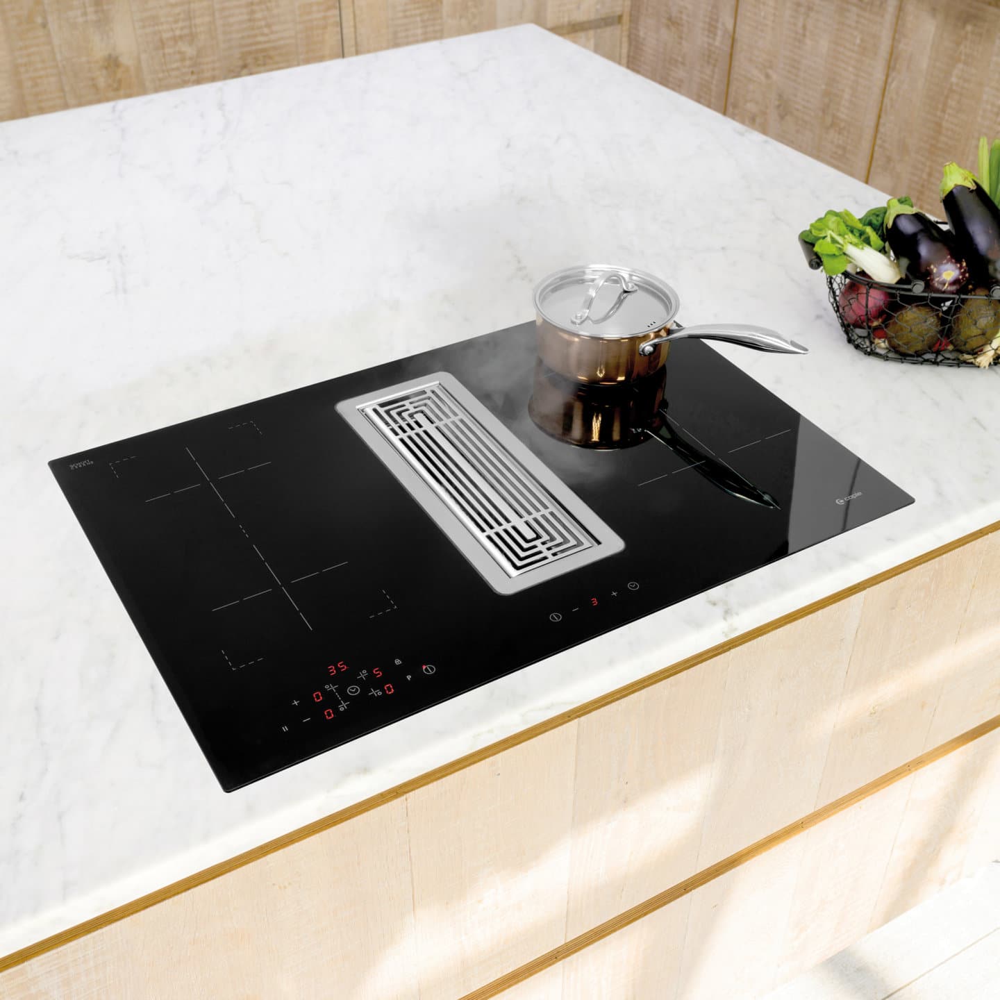 caple-induktionskochfeld-78cm-mit-downdraft-abzug image 5