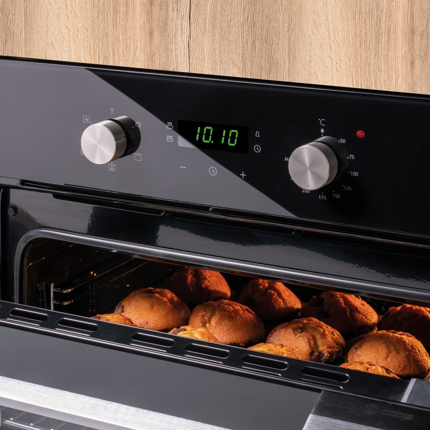 caple-60-cm-elektro-einbaubackofen-schwarz-single-oven image 4