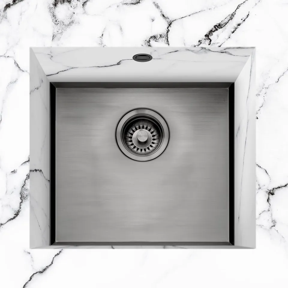caple-saso-45-worktop-sp-le-mit-26mm-falz-gunmetal image 1