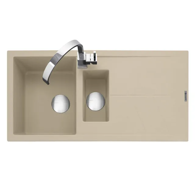caple-sotera-150-einbausp-le-granit-mit-abtropffl-che-desert-sand image 1