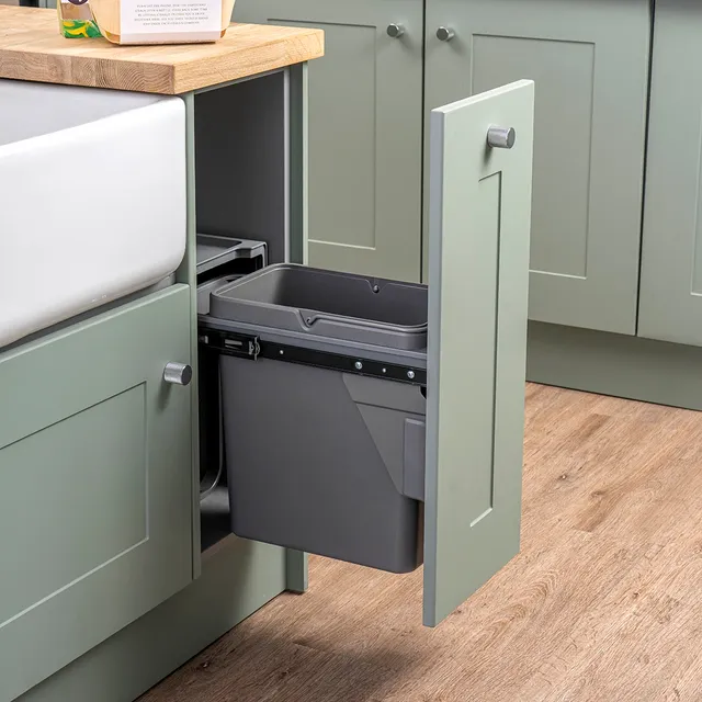 caple-base-mounted-25l-single-bin-abfallsammler-25-liter image 1