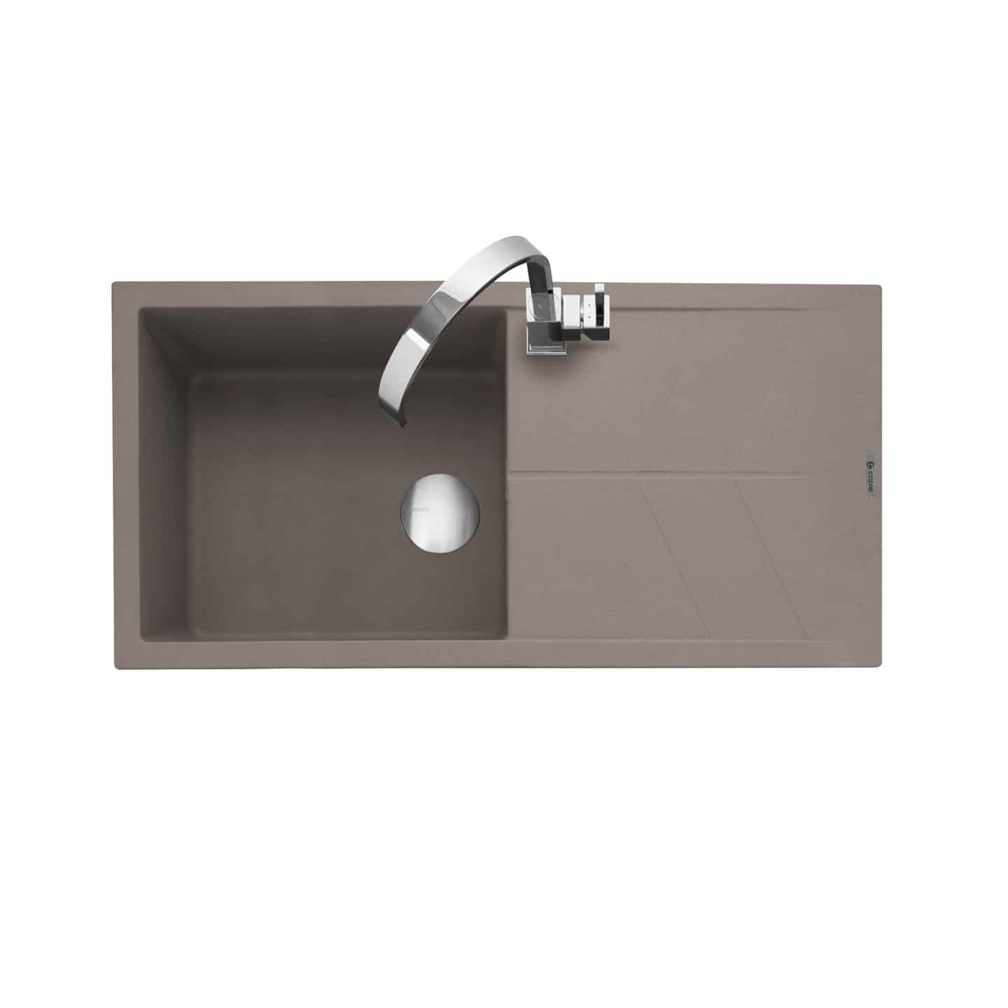 caple-sotera-100-granitsp-le-mit-abtropfer-mink-einbau image 1