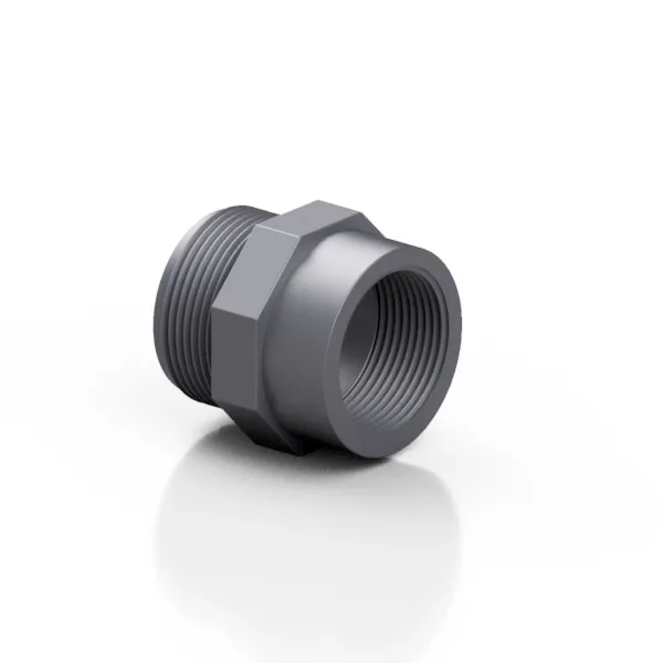 effast-pvc-u-reduziernippel-au-engewinde-innengewinde-bspp image 1