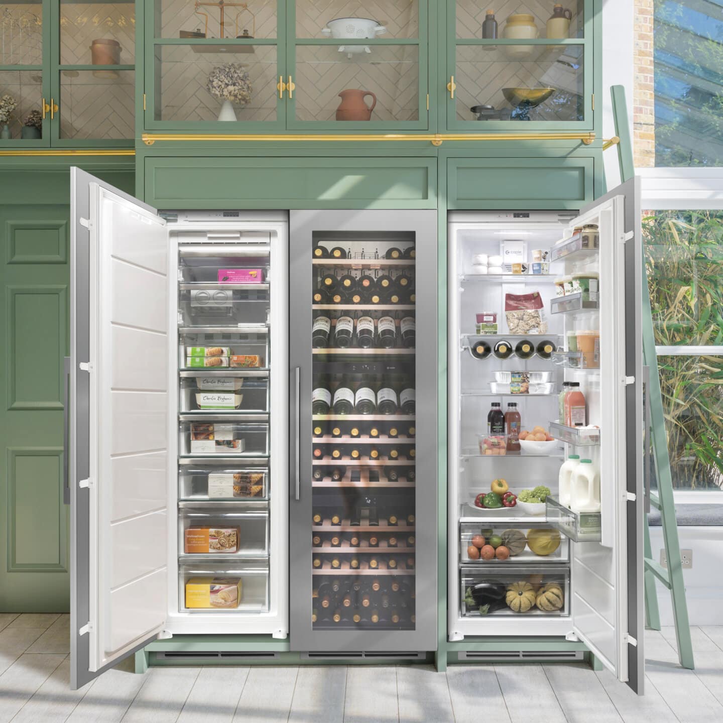 caple-177cm-in-column-gefrierschrank-nofrost-einbau image 3