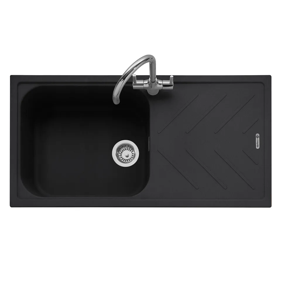 caple-veis-100-einbau-granitsp-le-mit-abtropfer-anthracite image 1
