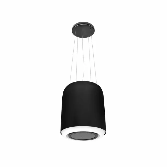 caple-vela-41cm-insel-dunstabzugshaube-schwarz image 1