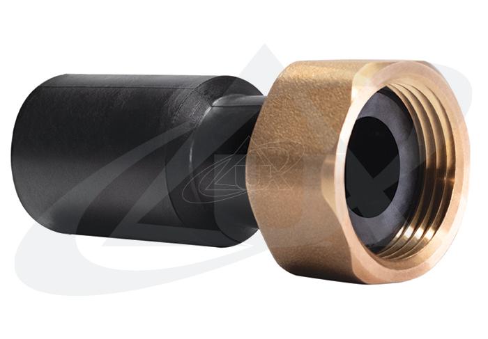 unidelta-3630-gerader-anschluss-mit-berwurfmutter-innengewinde-hdpe-pe100 image 1