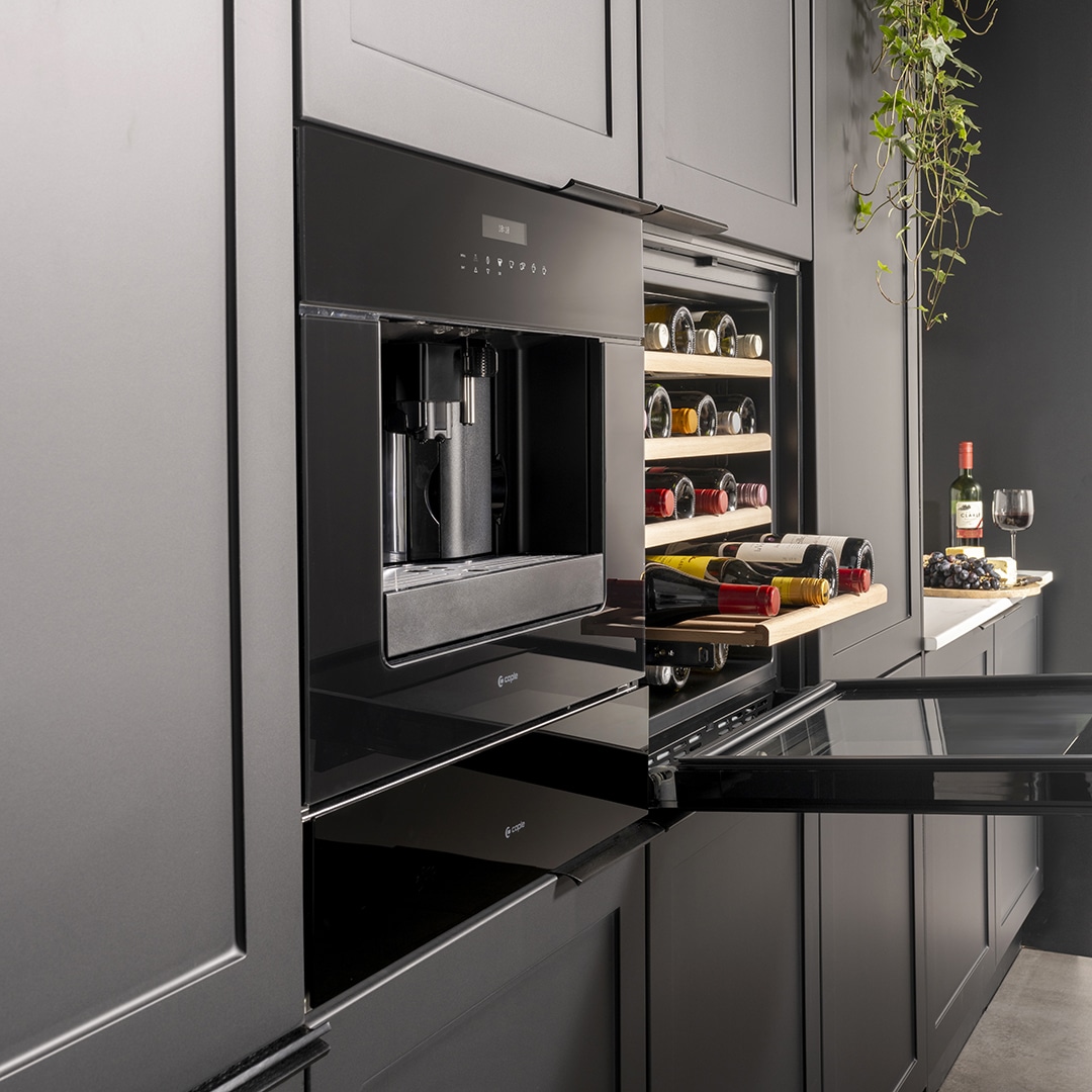 caple-einbau-kaffeemaschine-schwarzglas image 5