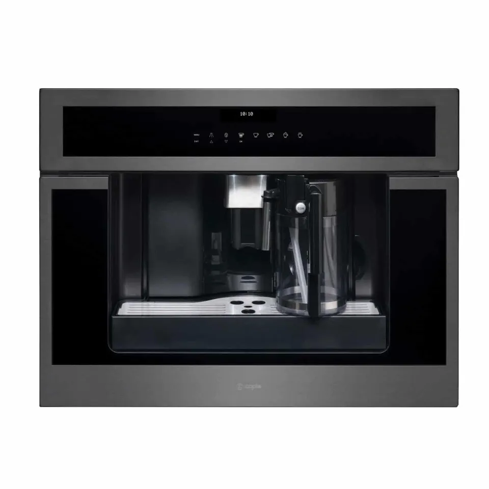 caple-built-in-coffee-machine-gunmetal-einbau-kaffeemaschine image 1
