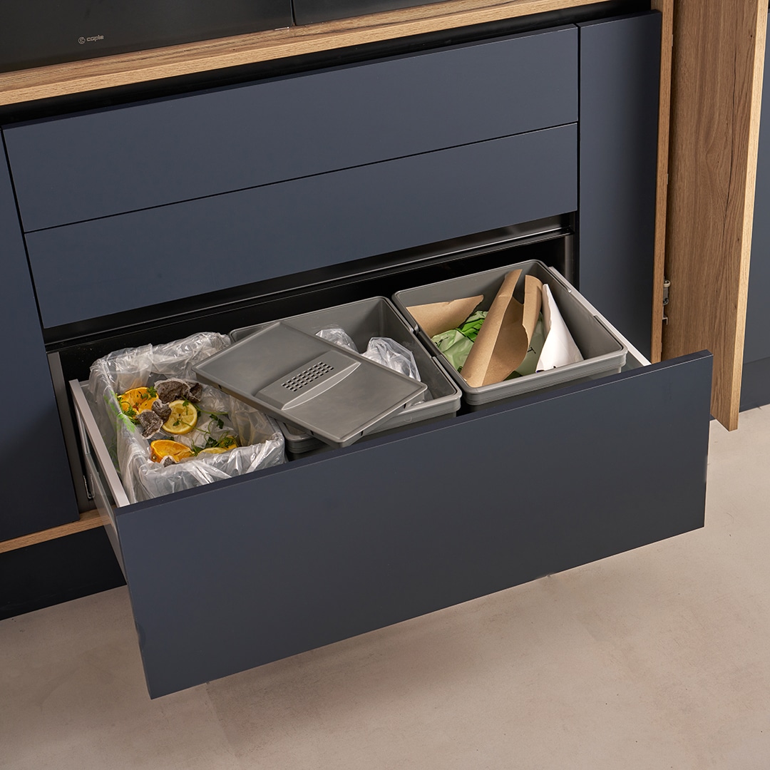 caple-in-drawer-49l-dreifach-m-lleimer-f-r-schublade image 4