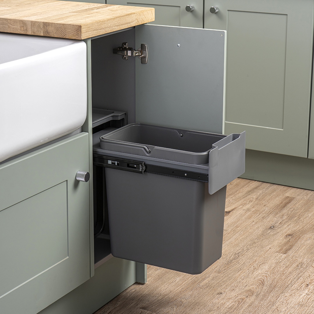 caple-base-mounted-25l-single-bin-abfallsammler-25-liter image 3